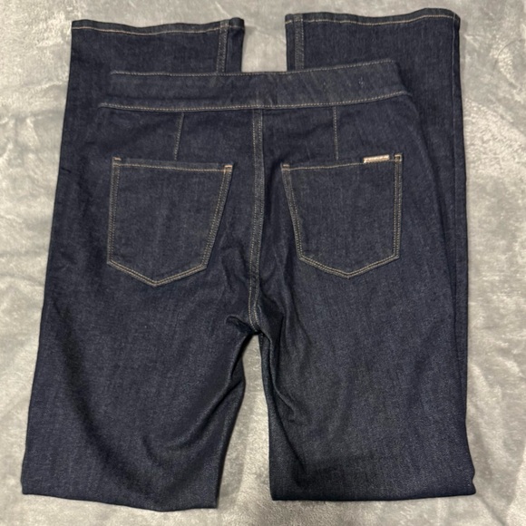 White House Black Market High-Rise Boot Sculpt Blue Denim - Picture 6 of 11